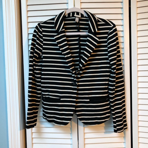Striped blazer - Picture 1 of 4